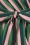 Collectif Clothing - Patricia Palm Stripe Swing Kleid in Pink und Grün 3