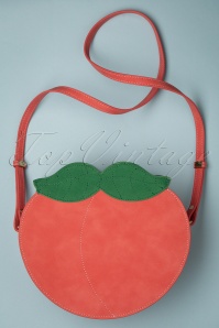 Collectif Clothing - 50s Peachy Keen Bag in Peach Pink