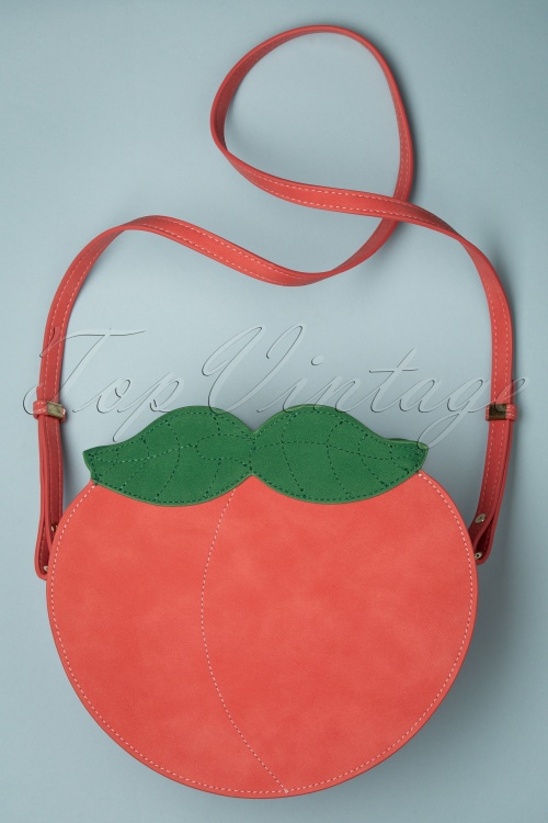 Collectif Clothing - Peachy Keen Tasche in Pfirsich Pink