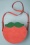 Collectif 37675 Peachy Keen Orange Green Fuit Bag Handbag 051821 00016 W