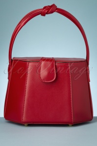 Collectif Clothing - Felicity Box Bag in Rot