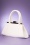 50s Midge Handbag in White