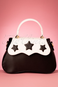 Lulu Hun - 50s Sonia Star Bag in Black and White