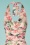 Vintage Chic for Topvintage - Yolanda halter swing jurk met bloemenprint in roze 2