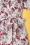 Timeless - Grace floral swing jurk in ivoorwit 4