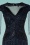 GatsbyLady - Sybill fringe flapper jurk in marineblauw 3