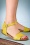 70s Avon Sandals in Yellow 