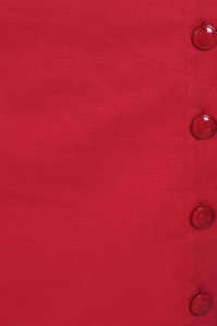 Collectif Clothing - Dorabella Pencil Dress Années 50 en Rouge 4