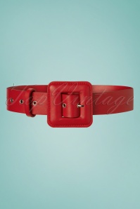 Collectif Clothing - 60s Elza Belt in Red