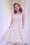 Hearts and Roses 37190 Matilda Cherry Swing Dress Ivory Blue20210525 020L