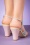 Miss L-Fire - Jasmine Strappy Cross Over Sandals Années 40 en Plusieurs Pastels 6