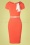 Vintage Chic 38780 Pencildress Coral White 06012021 003W