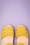 Lotta from Stockholm - 60s Loretta Leather Low Heel Clogs in Yellow 2