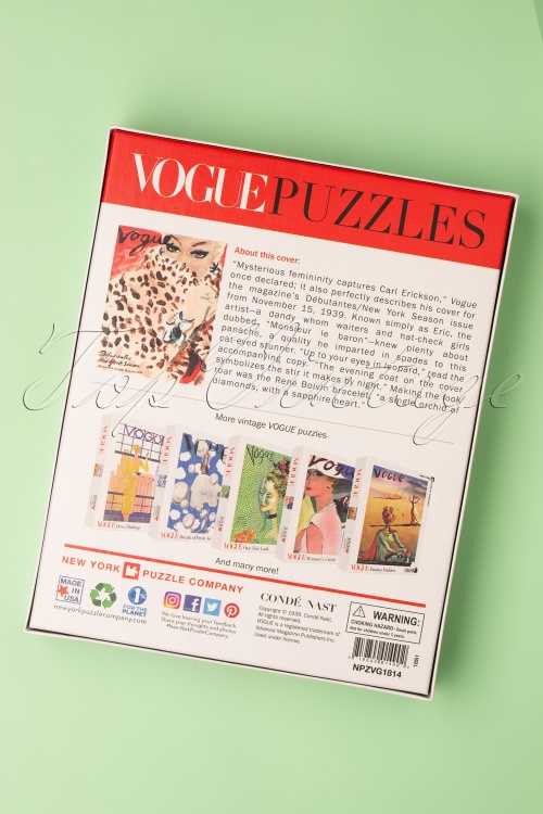 New York Puzzle Company - Spot On Fashion - Vogue puzzel van 500 stukjes 4