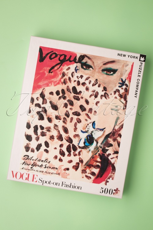 New York Puzzle Company - Spot On Fashion - Vogue puzzel van 500 stukjes