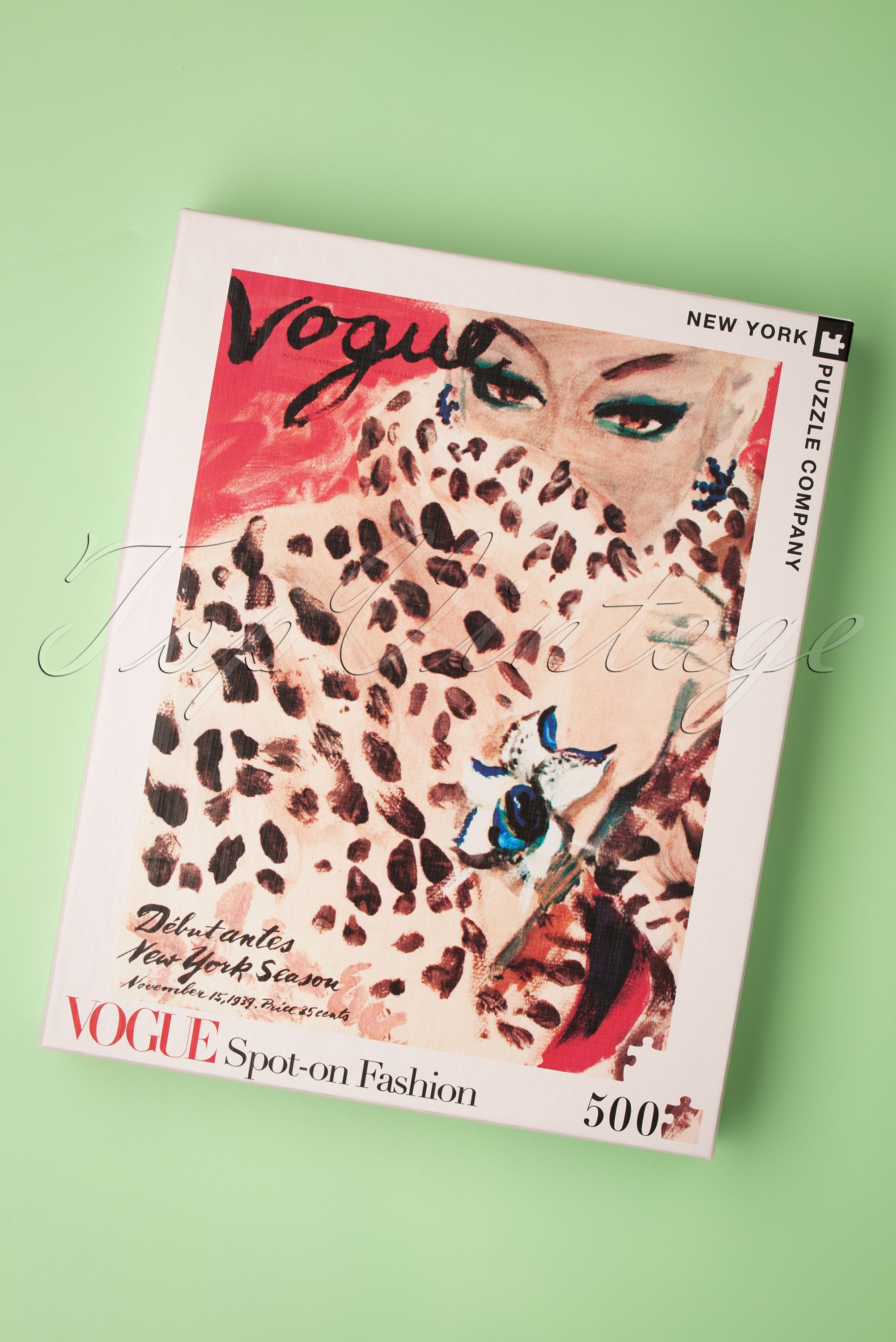 New York Puzzle Company - Spot On Fashion - Vogue puzzel van 500 stukjes