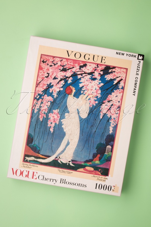 New York Puzzle Company - Cherry Blossoms - Vogue puzzel van 1000 stukjes