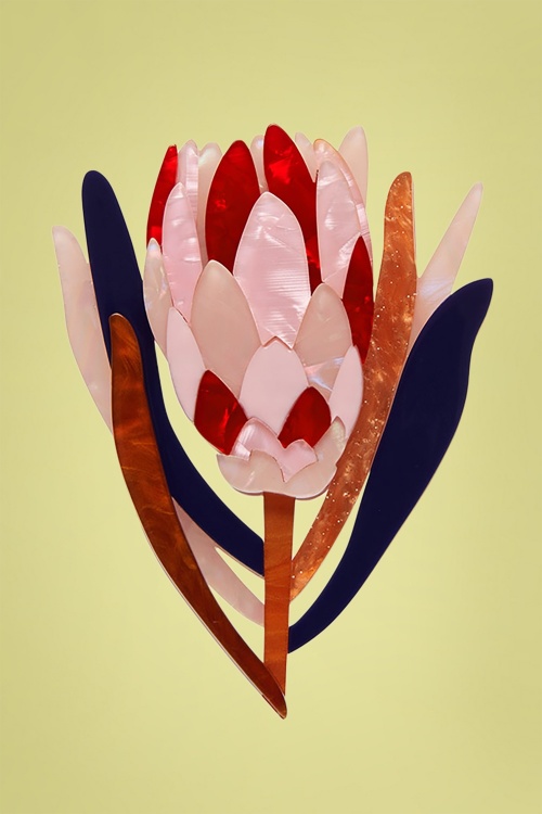 Erstwilder - Cheer for Protea Brooch