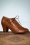 Miz Mooz - Fly Shoe Booties Années 40 en Cognac 2