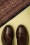 Miz Mooz - Letty Leather Shoes Années 60 en Marron 2