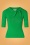 Heart of Haute 39263 Lily Bow Top Kelly Green 20210707 003W