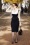 Vintage Diva  - The Lucile Pencil Dress in Black and White 5