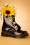 1460 Arcadia Patent Ankle Boots en Cerise