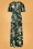 Vintage Chic 39416 Maxidress Green Floral 07202021 008W