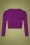 Mak Sweater 39565 Cardigan Purple Short 07302020 008W