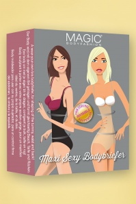 MAGIC Bodyfashion - Maxi Sexy Body Briefer en Noir 4