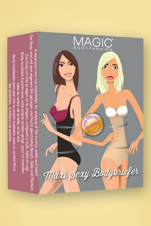 MAGIC Bodyfashion - Maxi Sexy Body Briefer in Schwarz 4