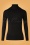 60s Turtleneck Sweater in Zwart