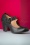 50s Madeline Mary Jane Pumps in Black