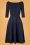 Vintage Chic 39404 Harper Swing Dress Navy 20210727 0003W