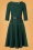 Hearts and Roses 39448 Swing Dress Green 20210728 0008W