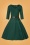Hearts and Roses 39448 Swing Dress Green 20210728 0003W