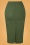 Hearts and Roses 39451 Sidney Pencil Skirt Olive Green 20210728 0007W