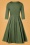Hearts and Roses 39456 Sabby Swing Dress Olive Green 20210728 0012W