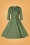 Hearts and Roses 39456 Sabby Swing Dress Olive Green 20210728 0002W