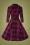 Hearts & Roses 39455 Pink Black Checkered Swing Dress 09072021 015W