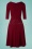 Vintage Chic 39426 Beverly Swing Dress Wine Red 20210809 007W