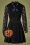 Unique Vintage 38715 Black Pumpkin A Line Dress 20210810 002Z