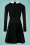 Unique Vintage 38716 Black A Line Dress 20210810 006W