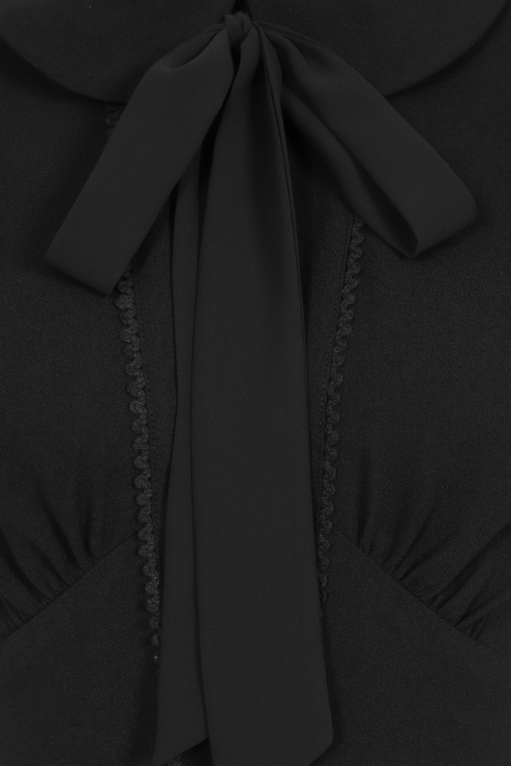 Bunny - Catherine midi jurk in zwart 4