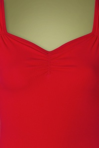 Bunny - 50s Philippa Top in Red 4