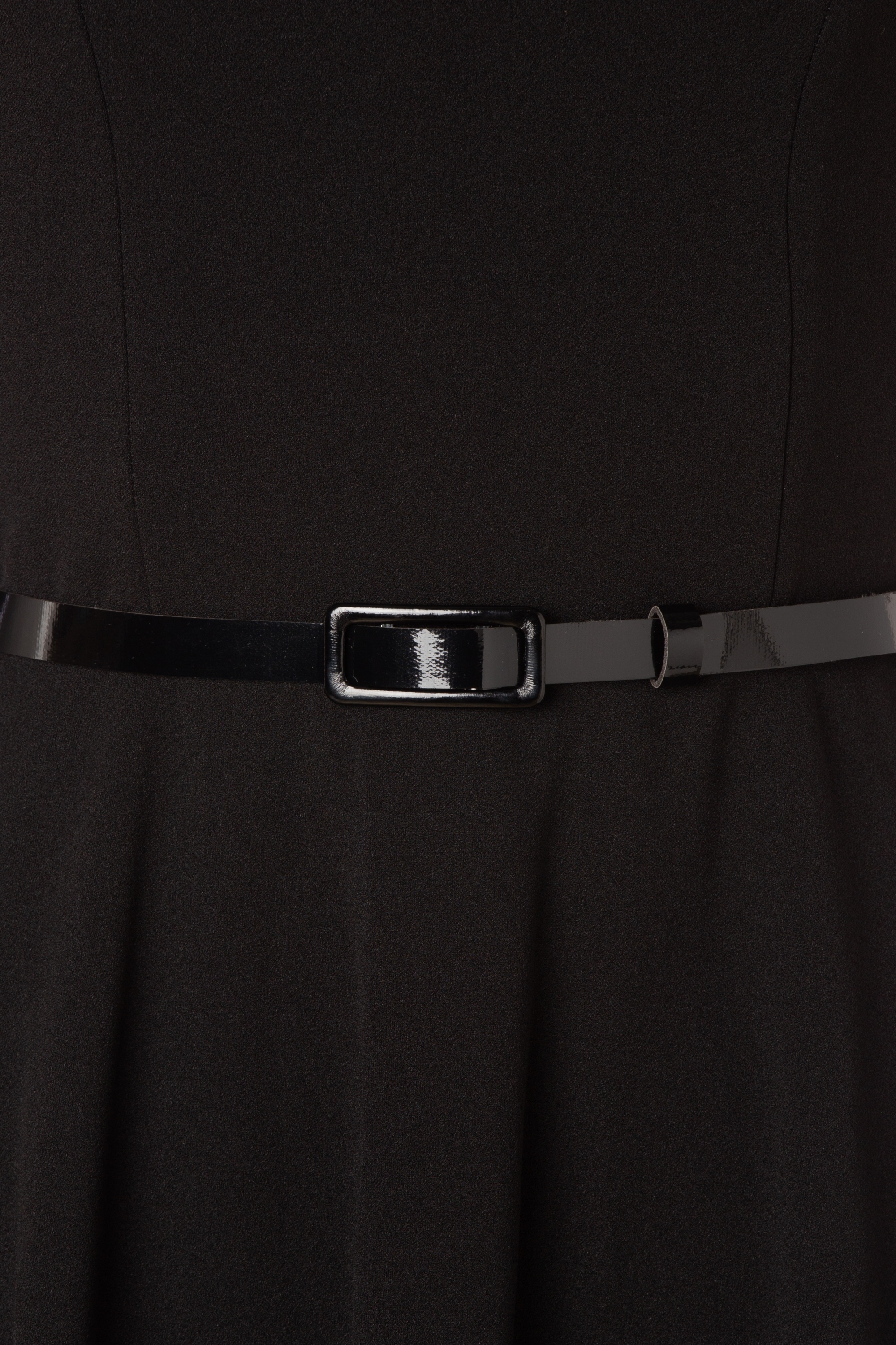 Vintage Chic for Topvintage - Davina swing jurk in zwart 5