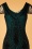 GatsbyLady - Annette Fringe flapper jurk in blauwgroen groen 3
