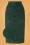 60s Shoni Corduroy Tube Skirt in Jade Green