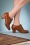 Miz Mooz - Fly Shoe Booties Années 40 en Cognac 4