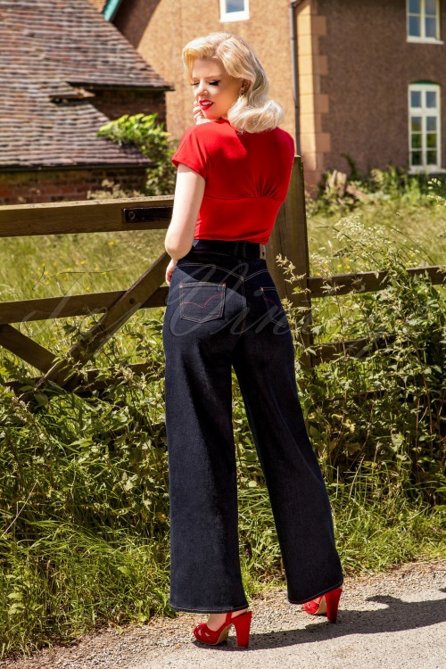Rock-a-Booty - Audrey Jeans in indigoblauw 2